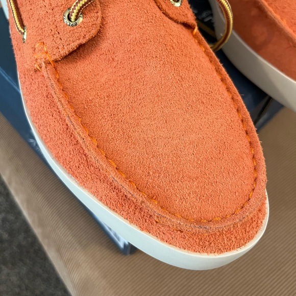 Sperry x Brooks Brothers A/O Cup 3-Eye Suede Loafer- NWT - Picture 6 of 9